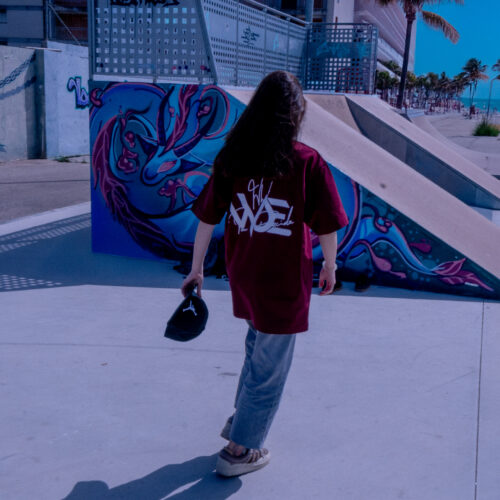 Camiseta Burgundy Freestyler