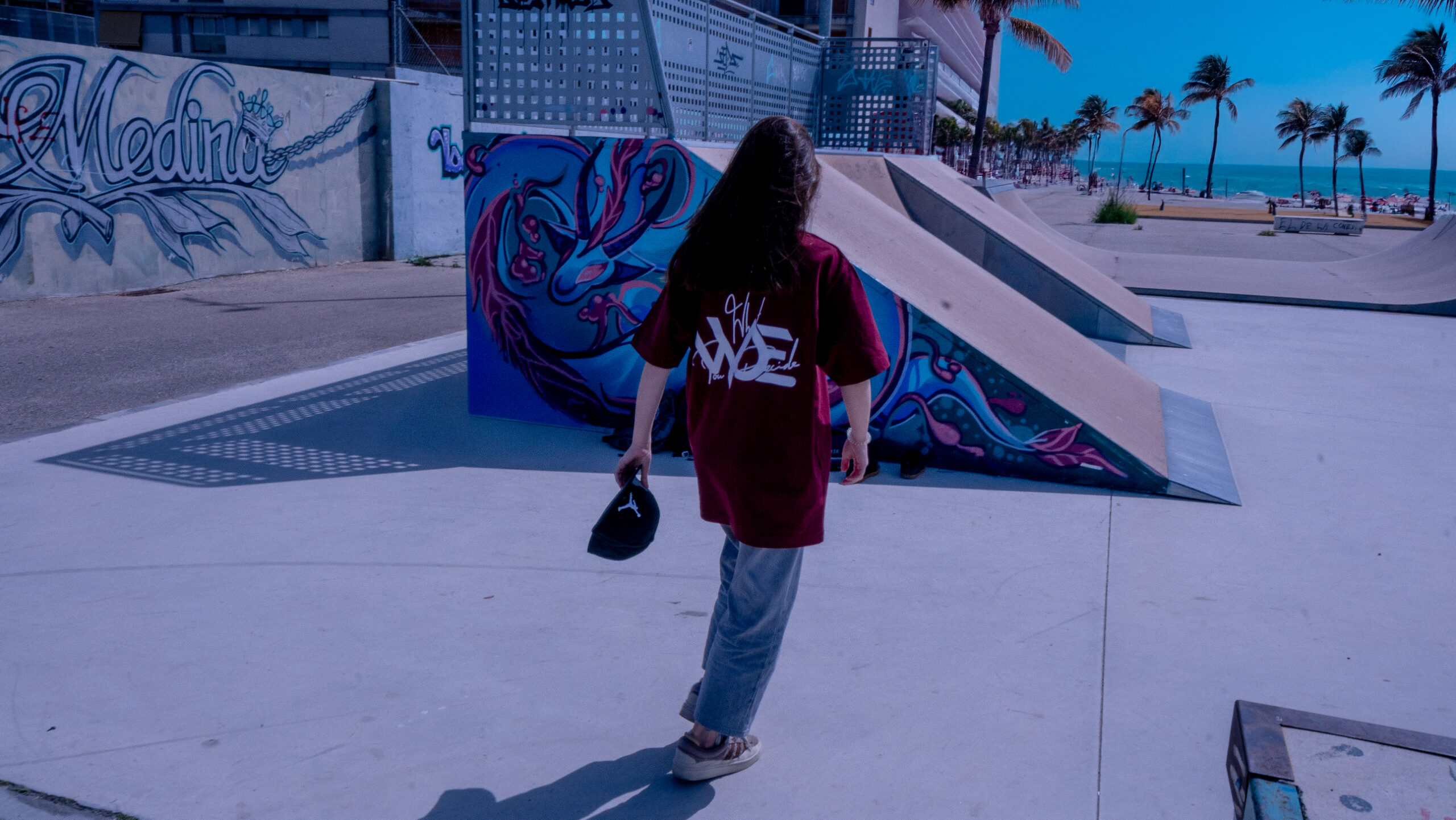 Camiseta Burgundy Freestyler