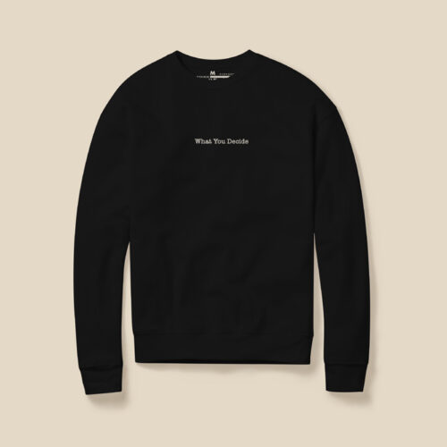 Suéter Negro Ledger Dry